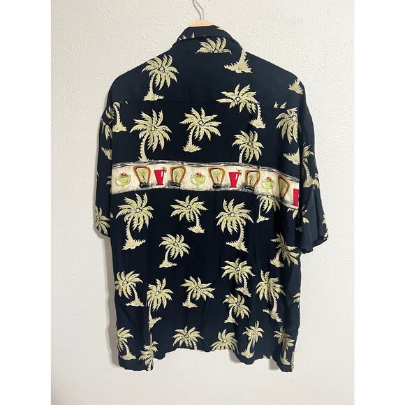 Pierre Cardin Tropical Cocktails Shirt XL - Picture 2 of 7